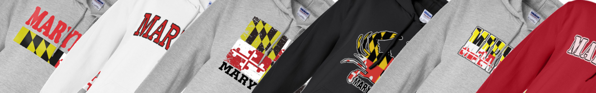 Maryland Themed Hoodies, Sweatshirts & Sweaters | Shop Maryland-Gifts.com