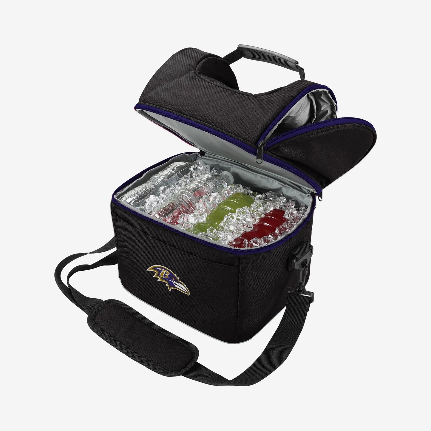 Baltimore Ravens Solid Double Compartment Cooler