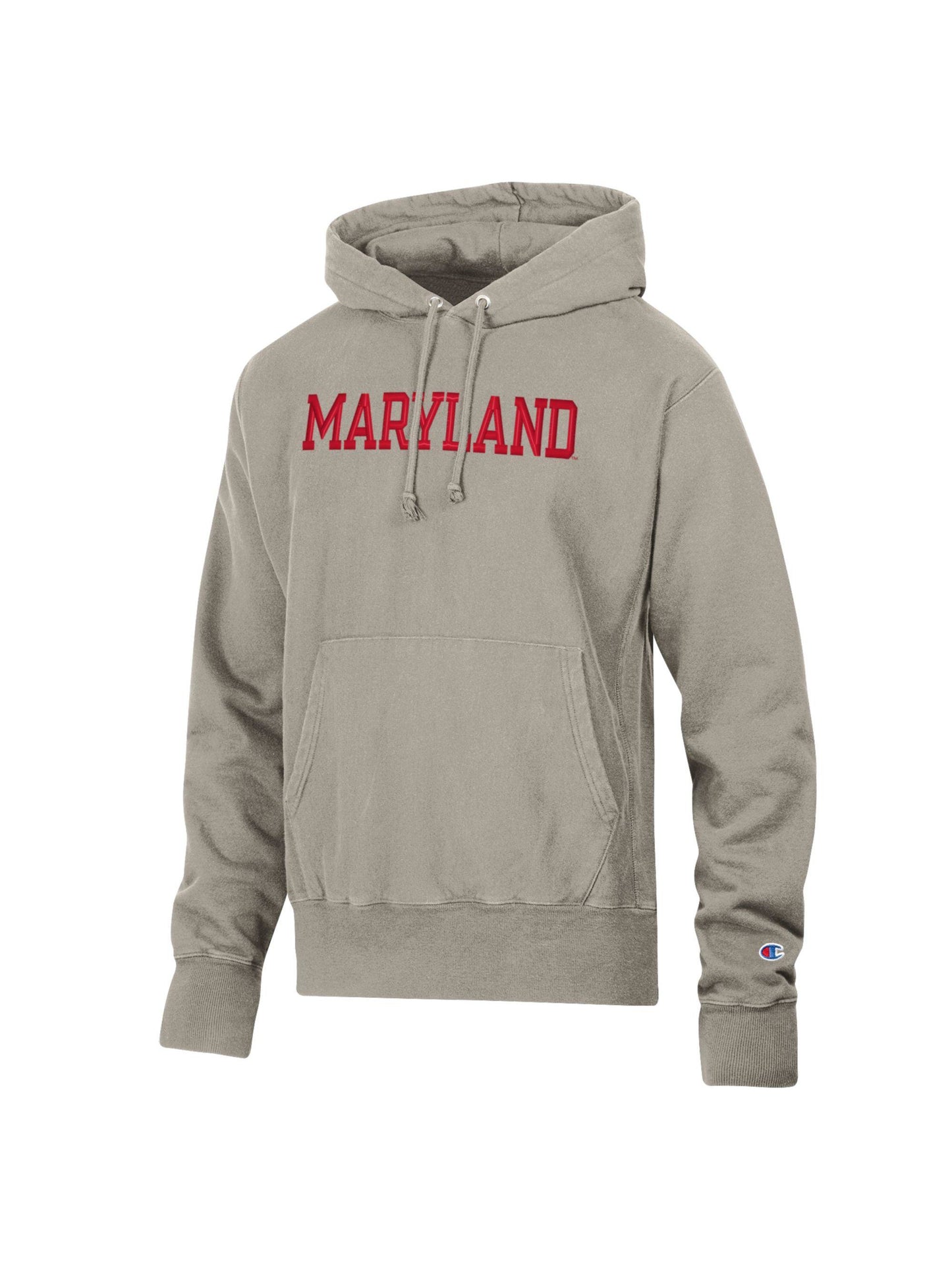 Champion Embroidered Maryland Hoodie (Coffee)