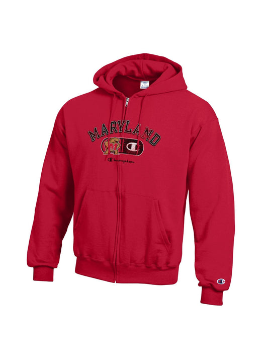 champion-university-of-maryland-zip-up-hoodie-red
