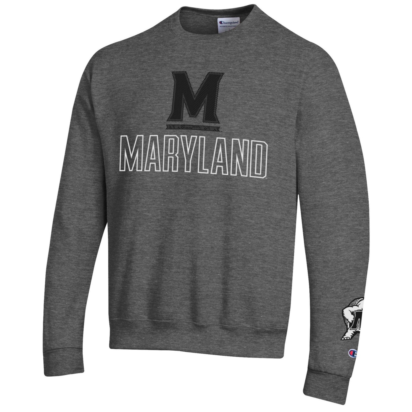 Champion University of Maryland Crewneck (Dark Grey)