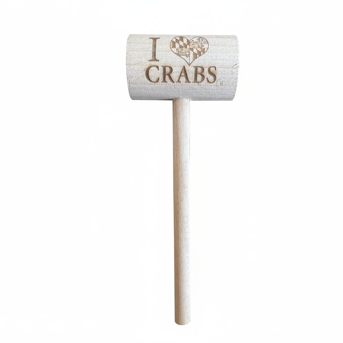 'I Love Crabs' Crab Mallet