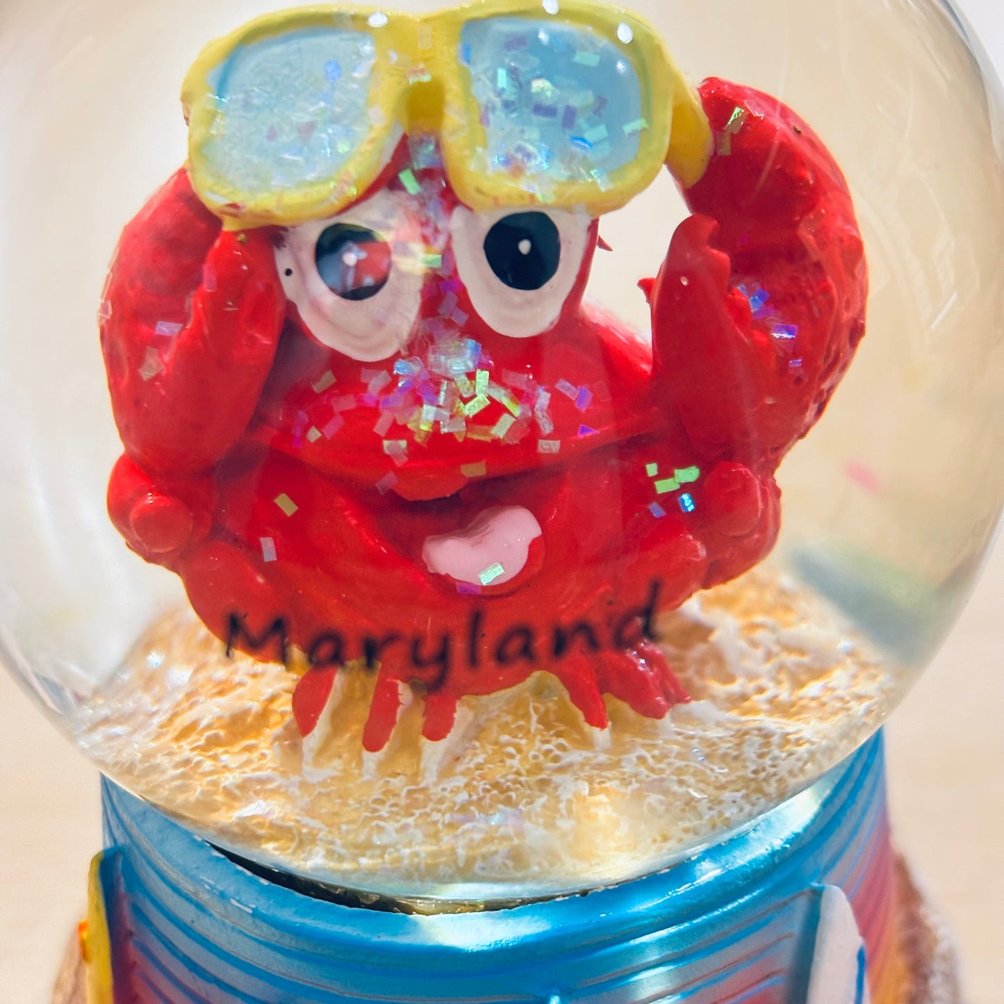 Maryland snow globe