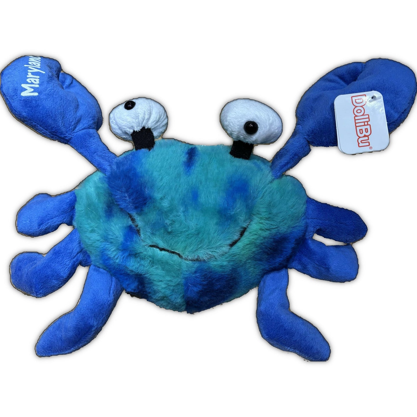 Maryland Blue Fuzzy Crab Plush