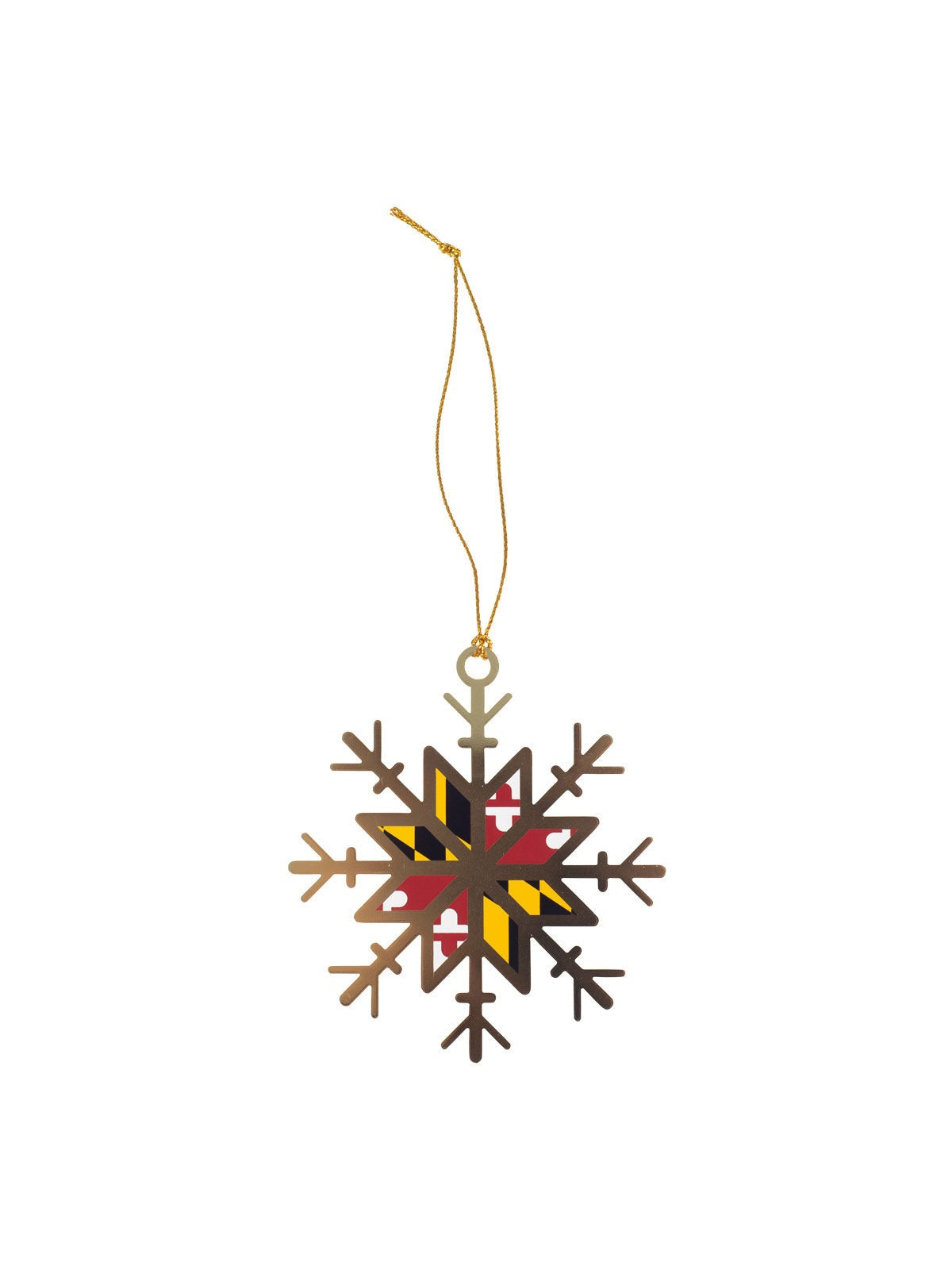 Maryland Brass Ornament