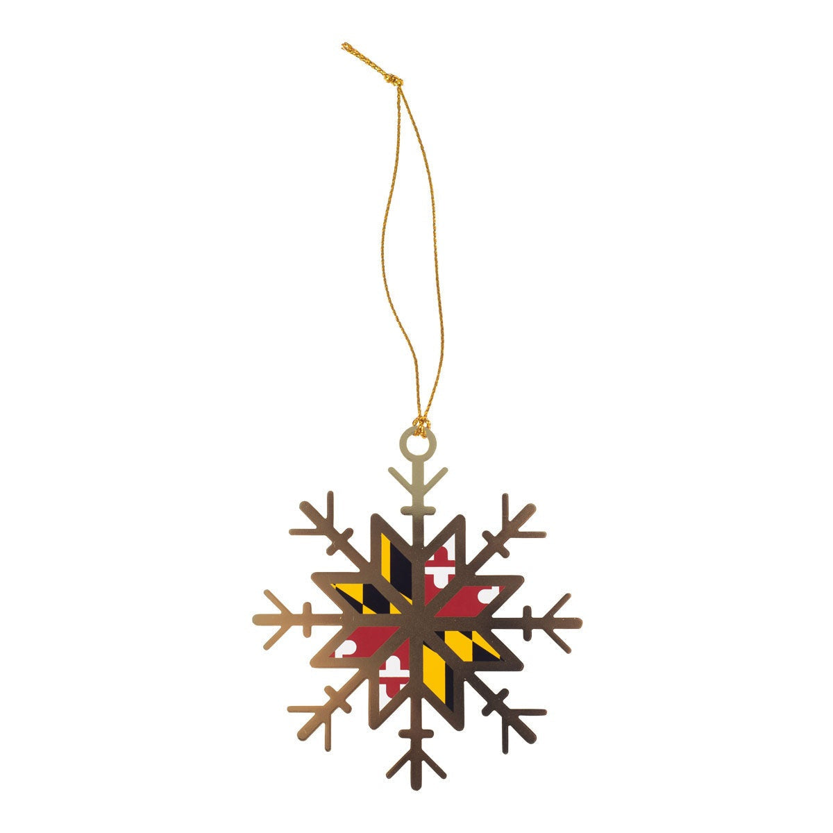 Maryland Brass Ornament