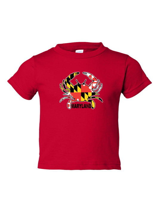 maryland-crab-baby-t-shirt-red