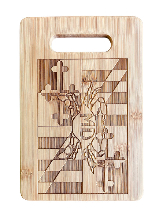 maryland-crab-engraved-bamboo-cutting-board