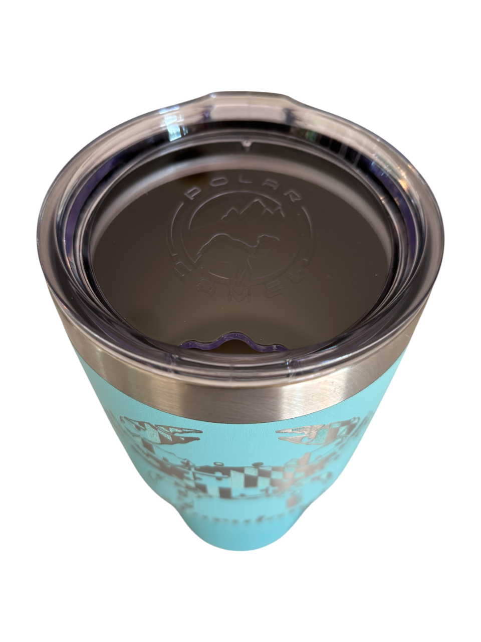 Maryland Crab Flag Tumbler (Light Blue)