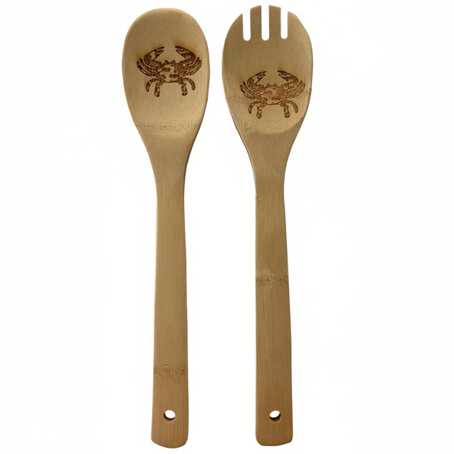Maryland Crab Spoon and Pasta Spoon Set