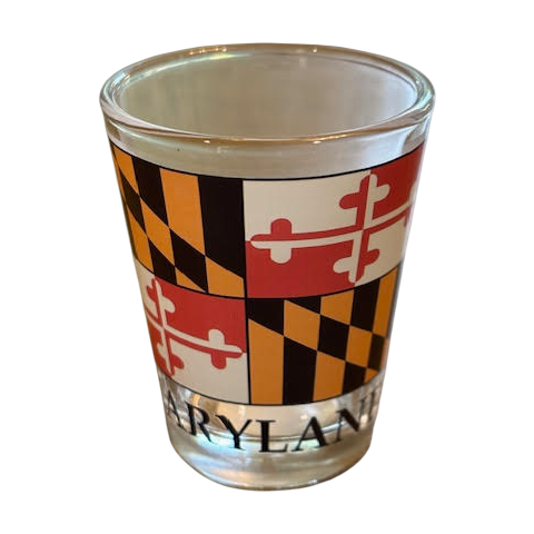 Maryland Flag Shotglass
