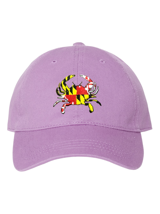 maryland-crab-embroidered-baseball-cap-pink