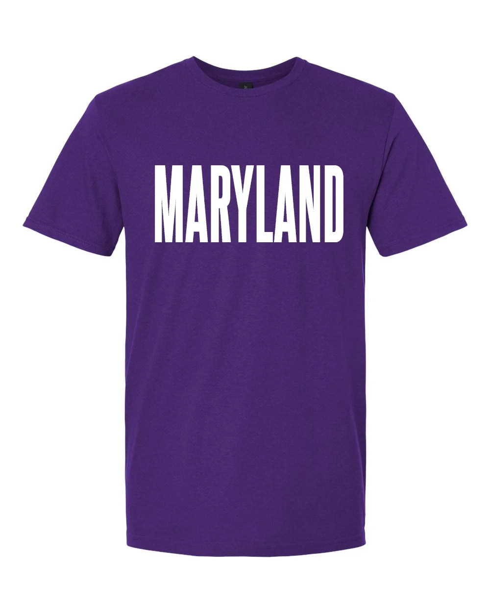 Maryland Letter T-Shirt (Purple)