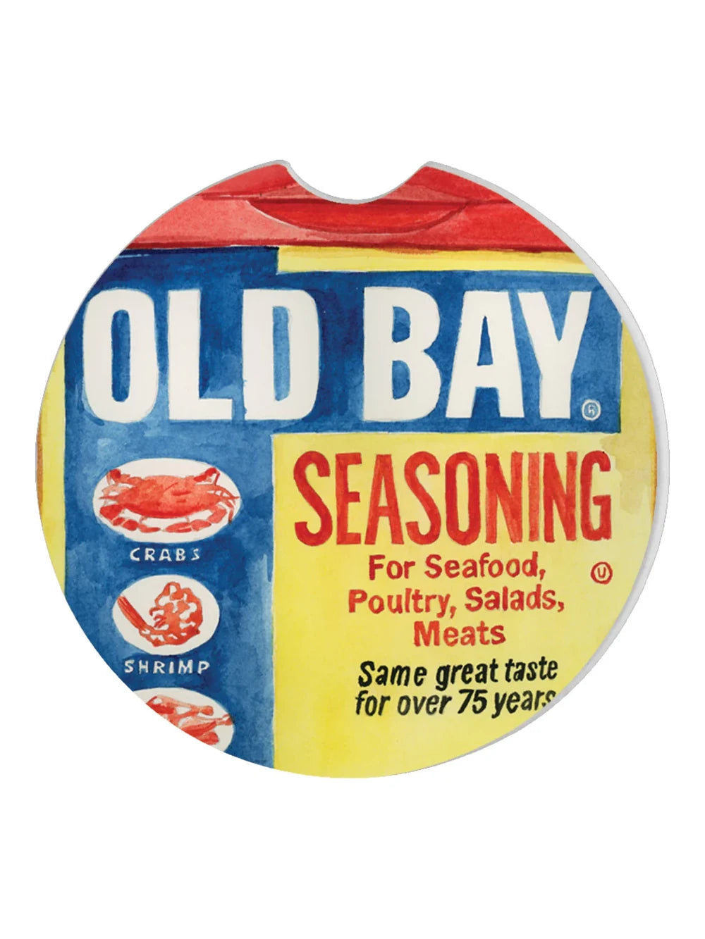 Maryland Old Bay Car Coaster