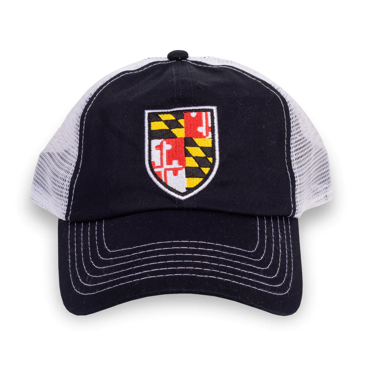maryland-flag-shield-mesh-cap