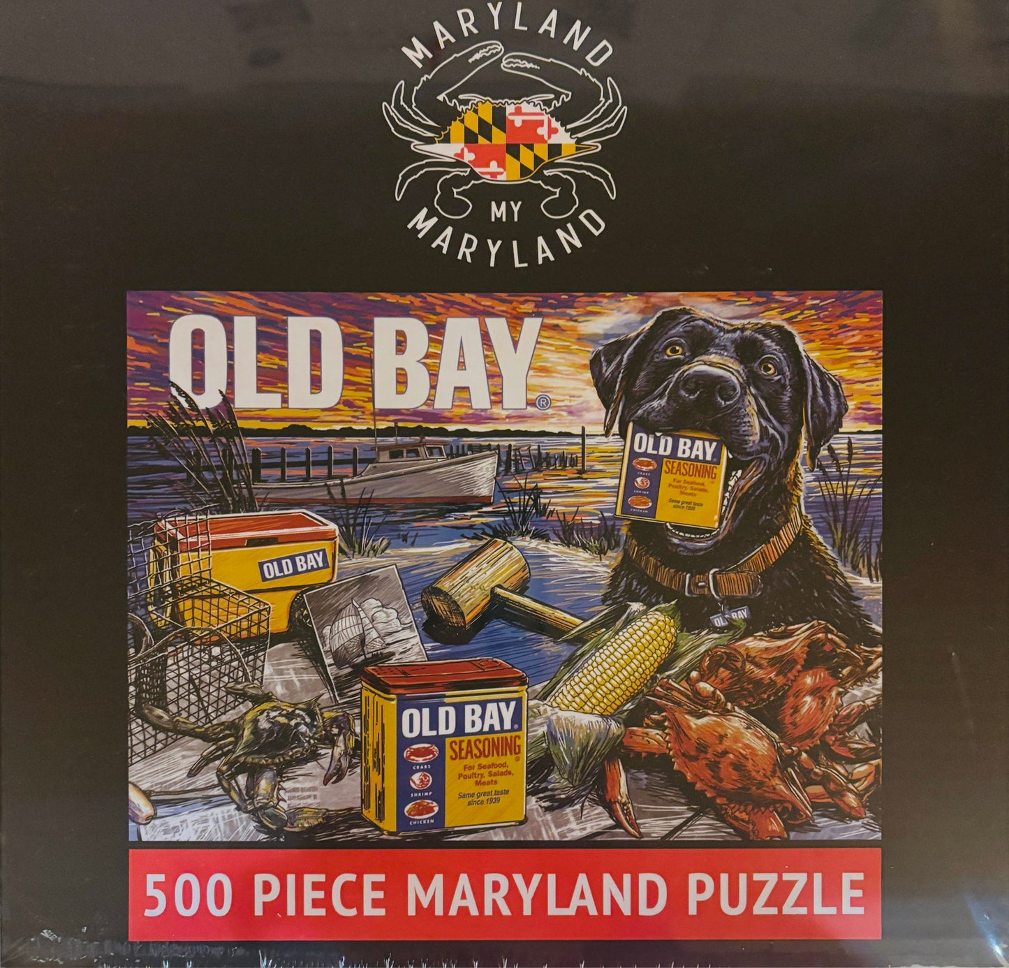 Old Bay 500-Piece Maryland Jigsaw Puzzle