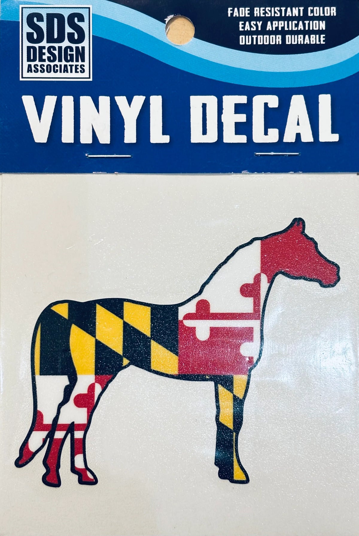 Maryland Horse Vinyl Decal