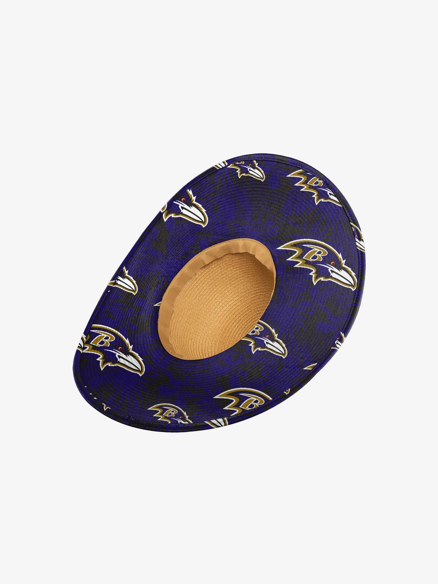 FOCO Baltimore Ravens Women’s Floral Straw Hat