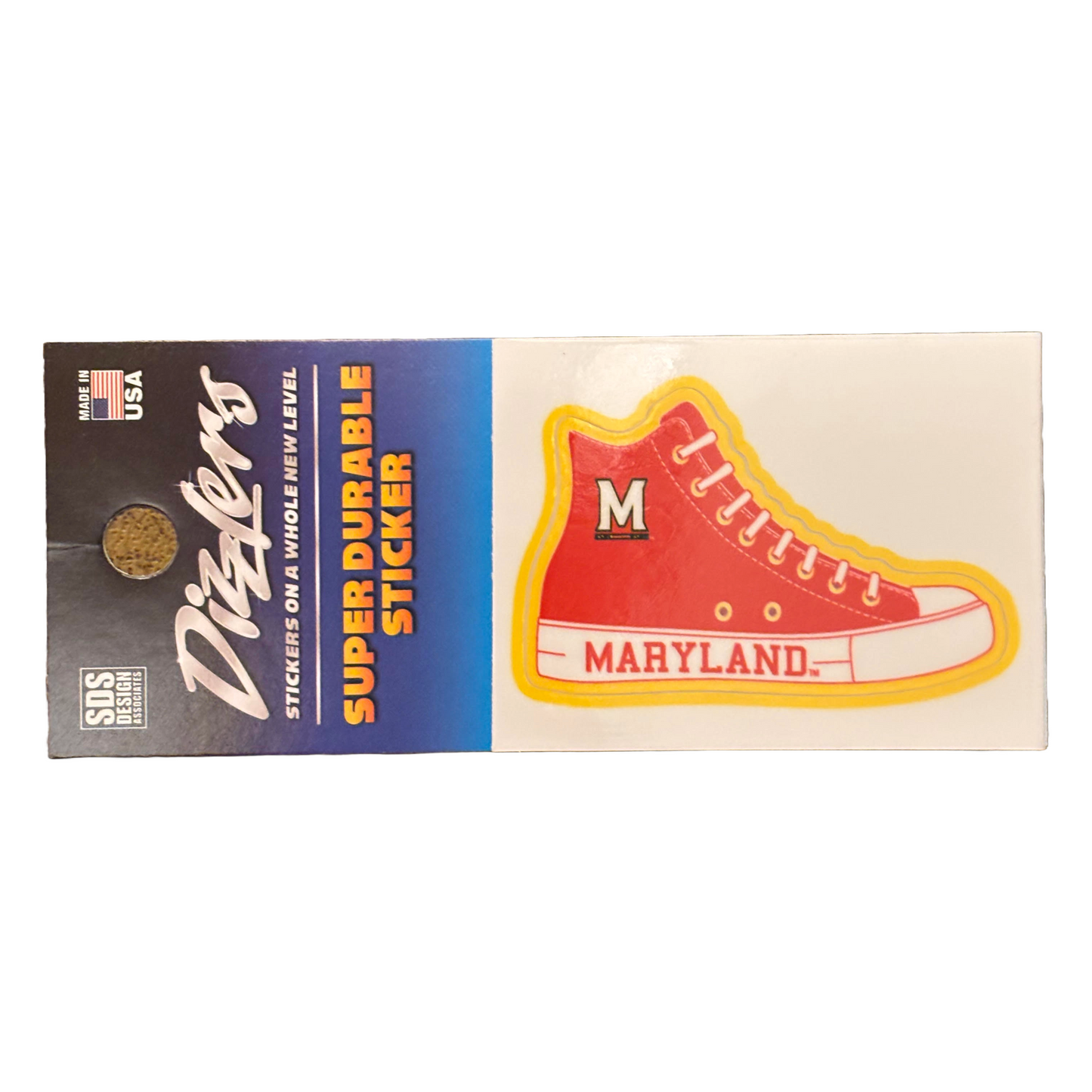 University of Maryland Sneaker Decal
