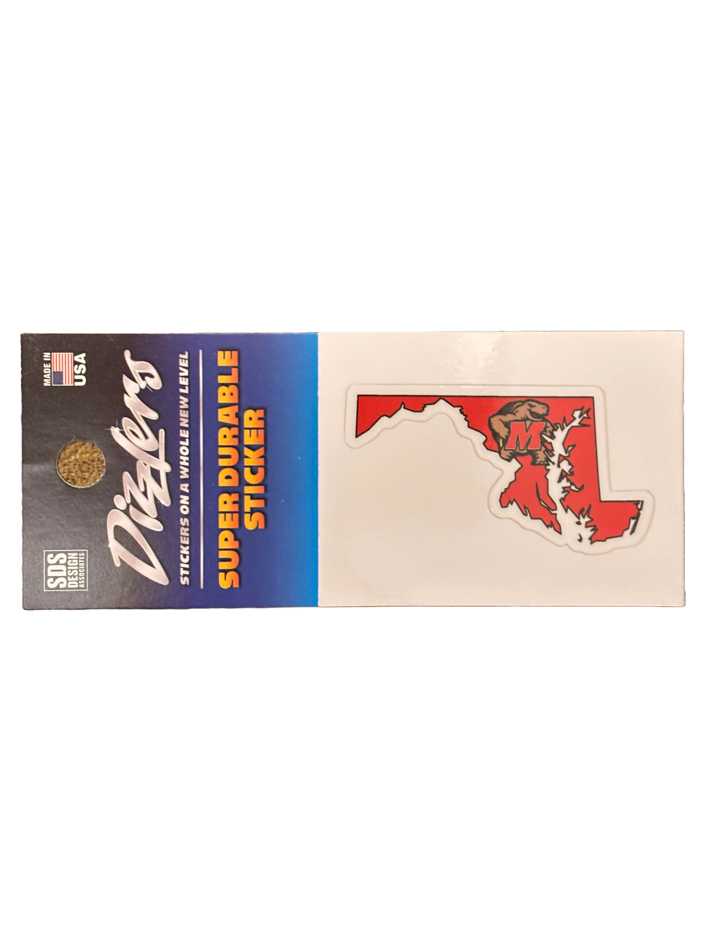 University of Maryland State Silhouette Decal