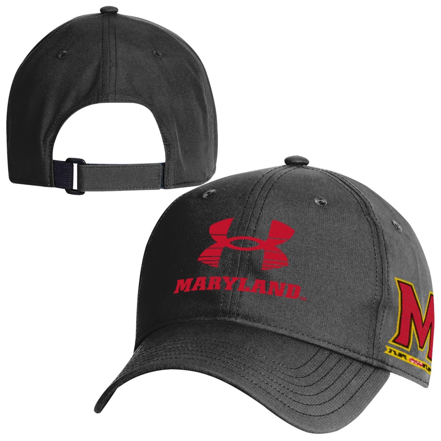 University of Maryland Under Armour Baseball Cap (Dark Grey)