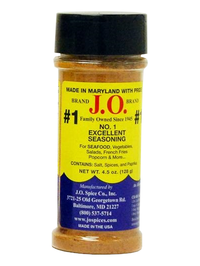 J.O. No. 1 Brand Seafood Seasoning 4.5 Ounce Bottle