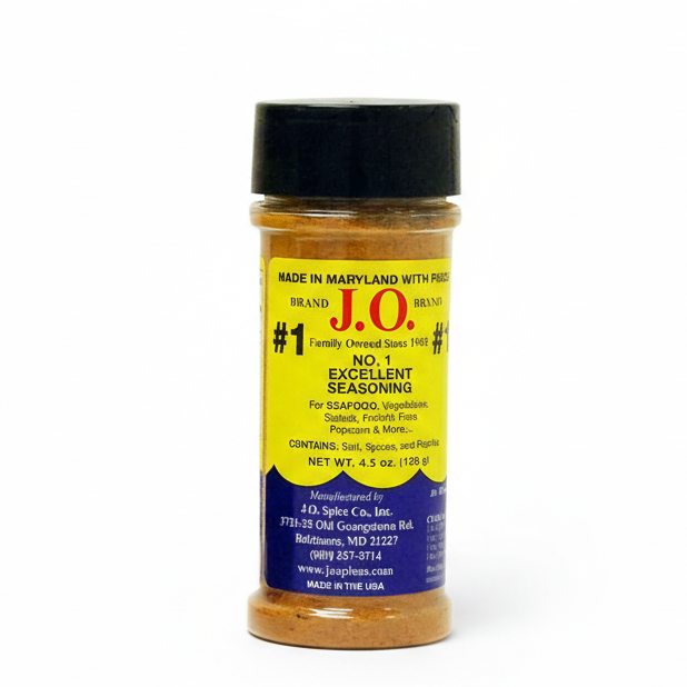 J.O. No. 1 Brand Seafood Seasoning 4.5 Ounce Bottle