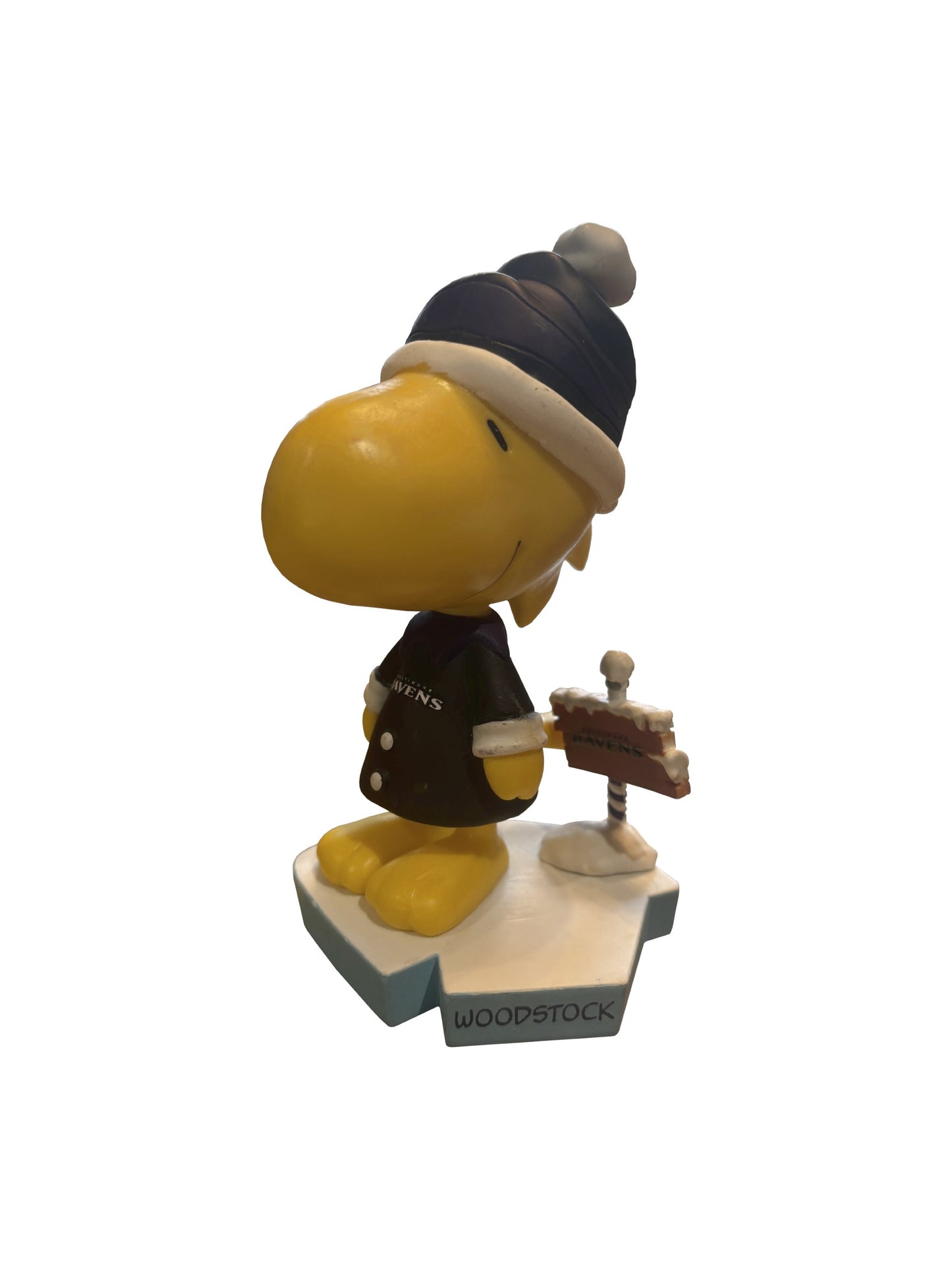 Baltimore Ravens Woodstock Peanuts Bighead Bobblehead
