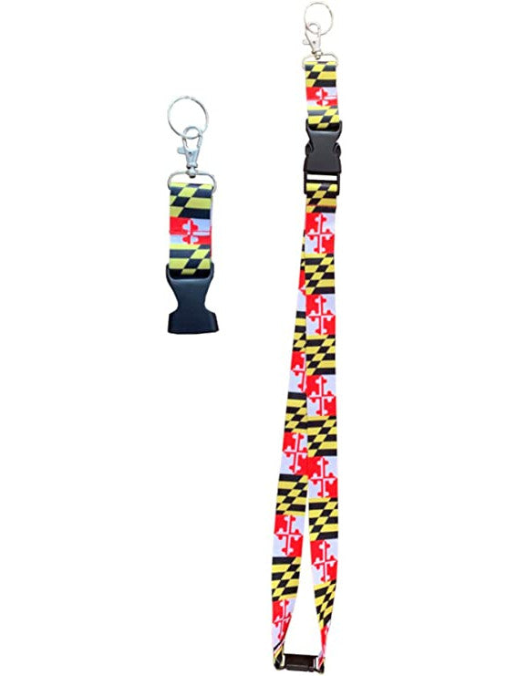 maryland-flag-keychain-lanyard
