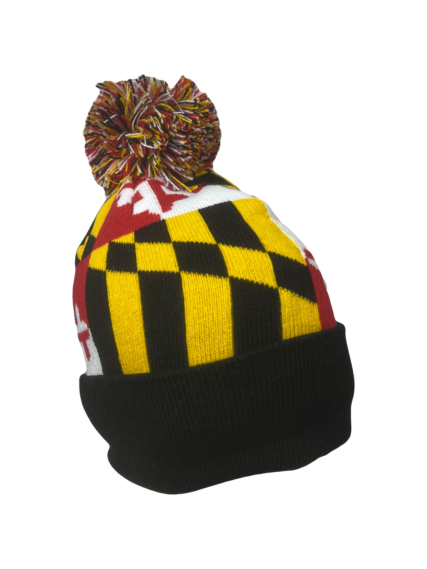 maryland-flag-puff-beanie