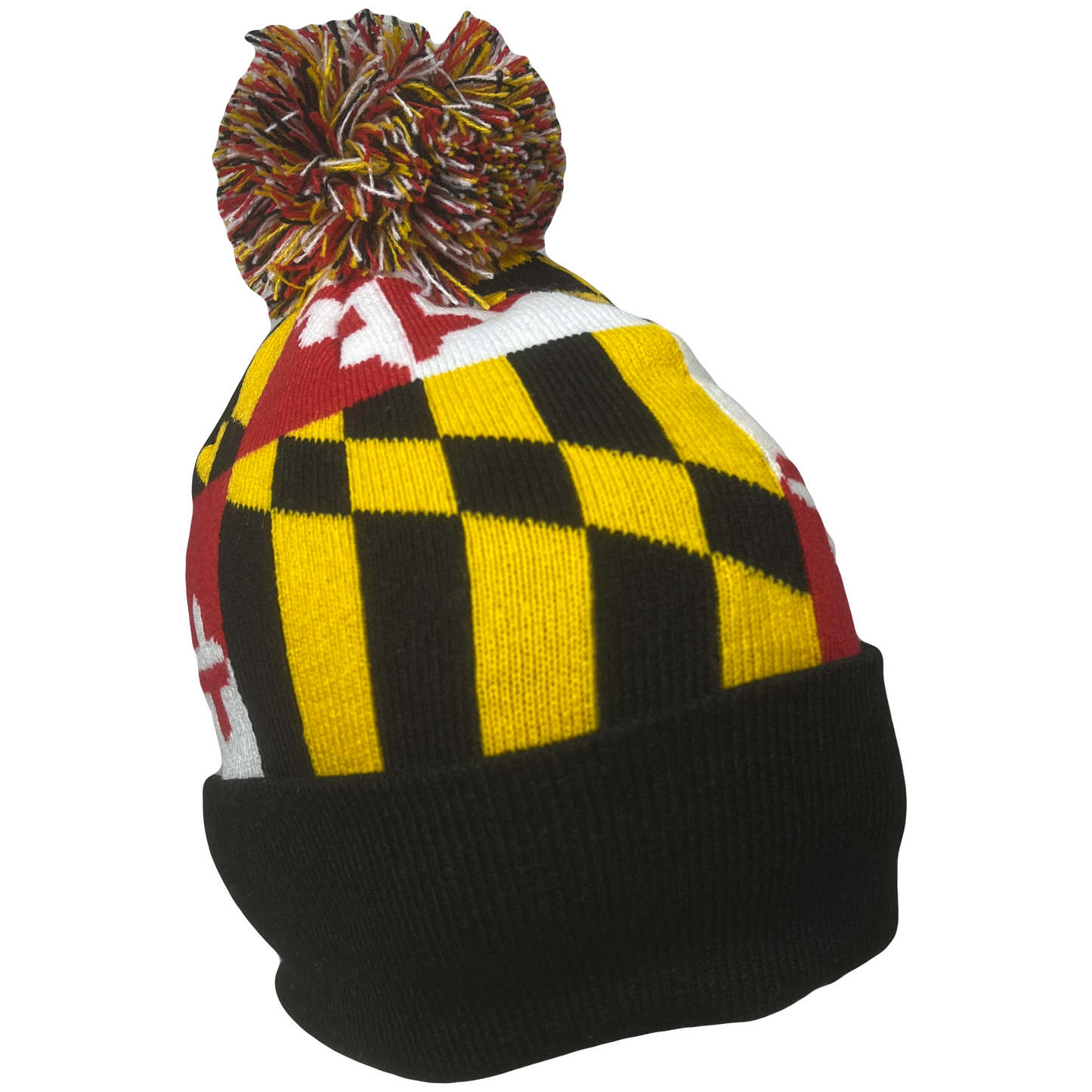 maryland-flag-puff-beanie