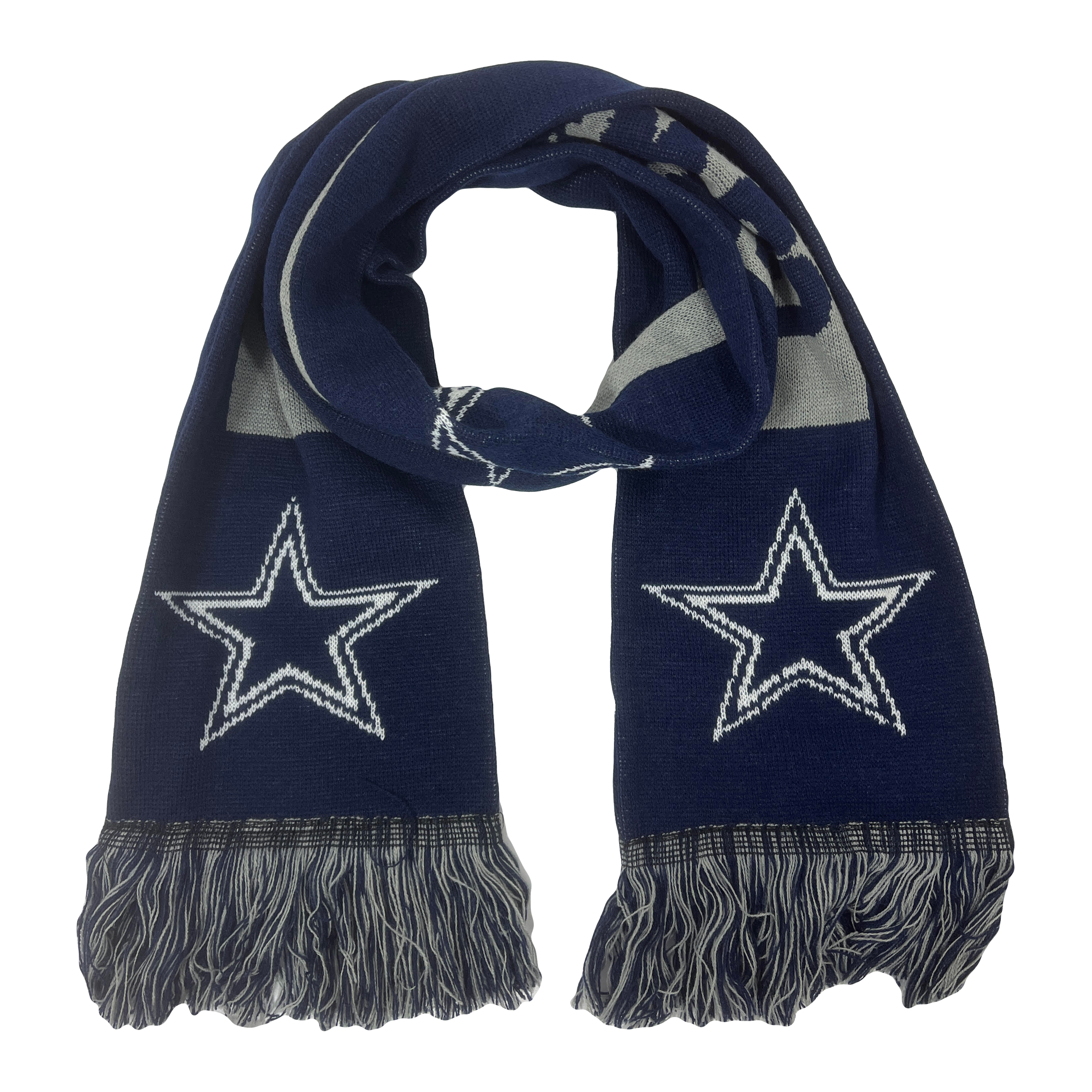 NFL Écharpe Dallas Cowboys Foulard de Fan HD Tricoté Jaquard NFL Écharpe Dallas Cowboys Foulard de Fan HD Tricoté Jaquard