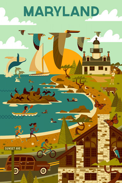 The Ultimate Guide to Maryland Postcards: A Perfect Maryland Souvenir