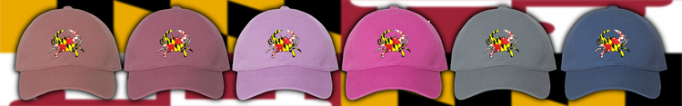 Shop Maryland Themed Hats and Baseball Caps - Maryland-Gifts.com