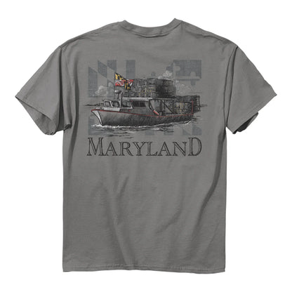 Maryland Flag and Fresh Catch