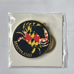 Maryland Flag Crab Keychain | Maryland Souvenir