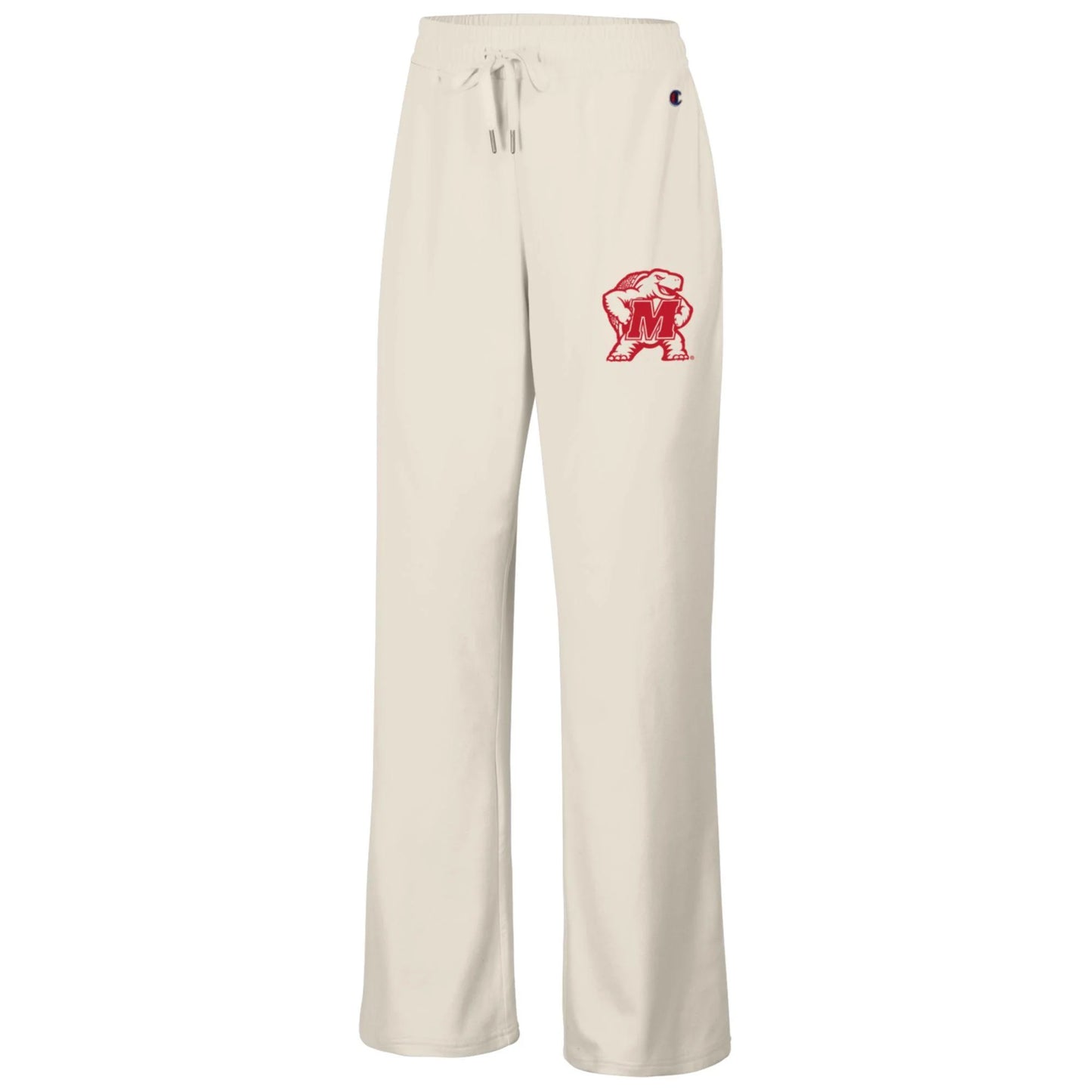 Champion University of Maryland Polyester Open Bottom Sweatpants with Side & Back Pockets