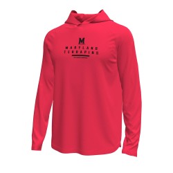 Under Armour Maryland Terrapins Lightweight Hooded Performance Shirt