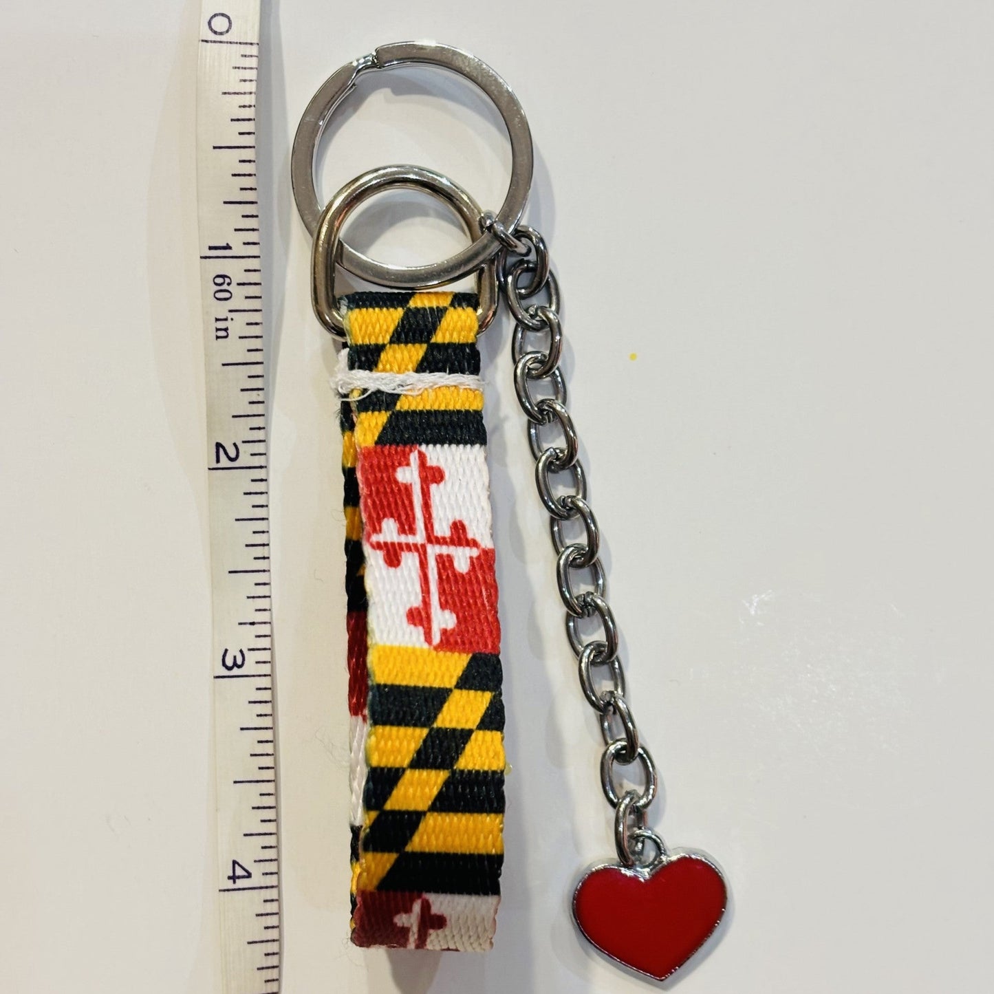 Maryland Mini Lanyard Keychain