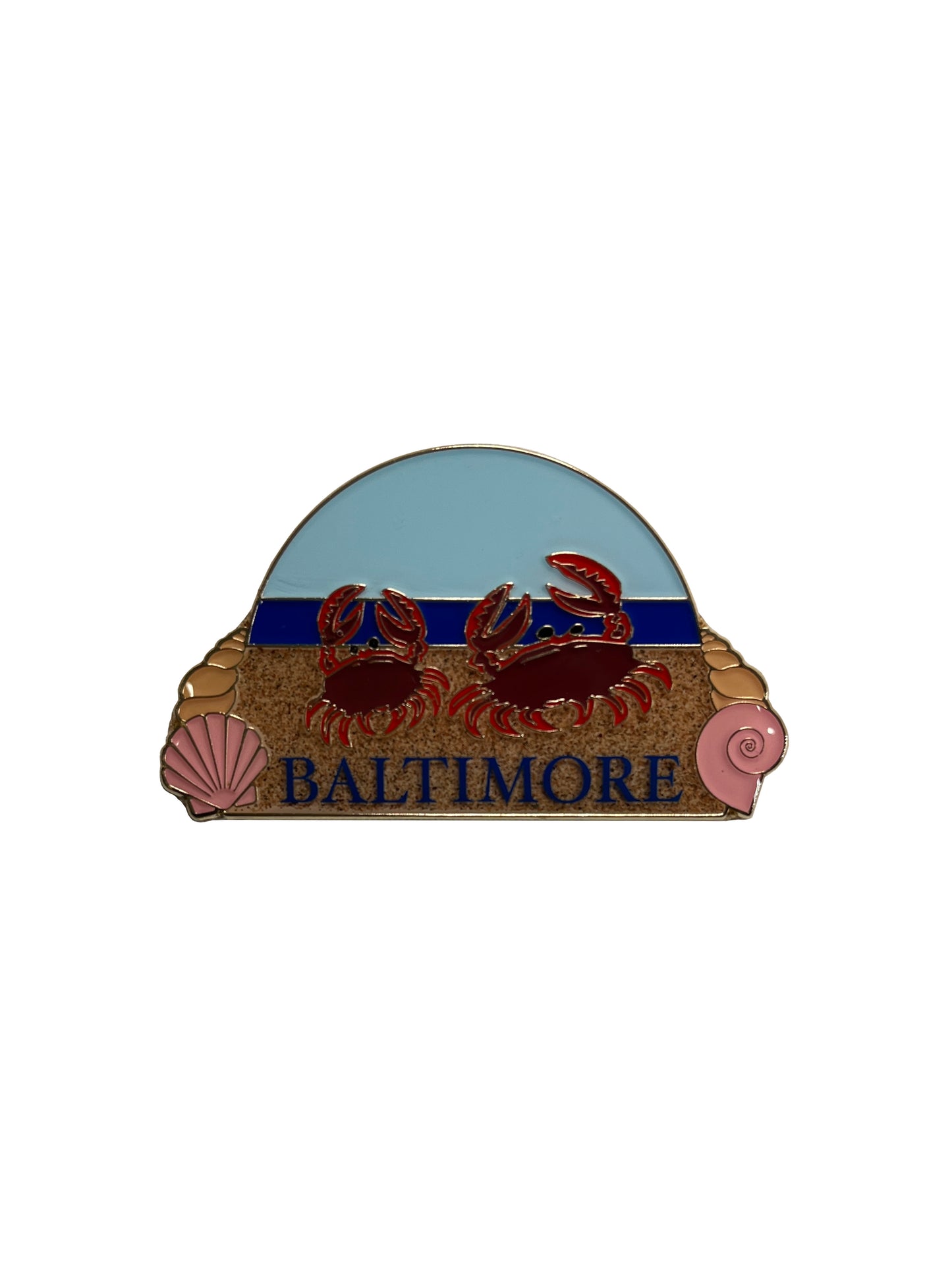 Baltimore Beach Fridge Magnet