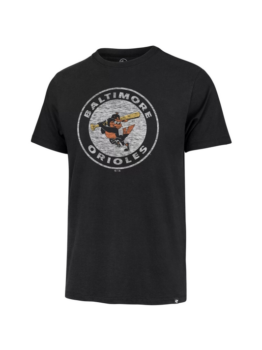 Baltimore Orioles Cooperstown Flint Black Premier Franklin Tee