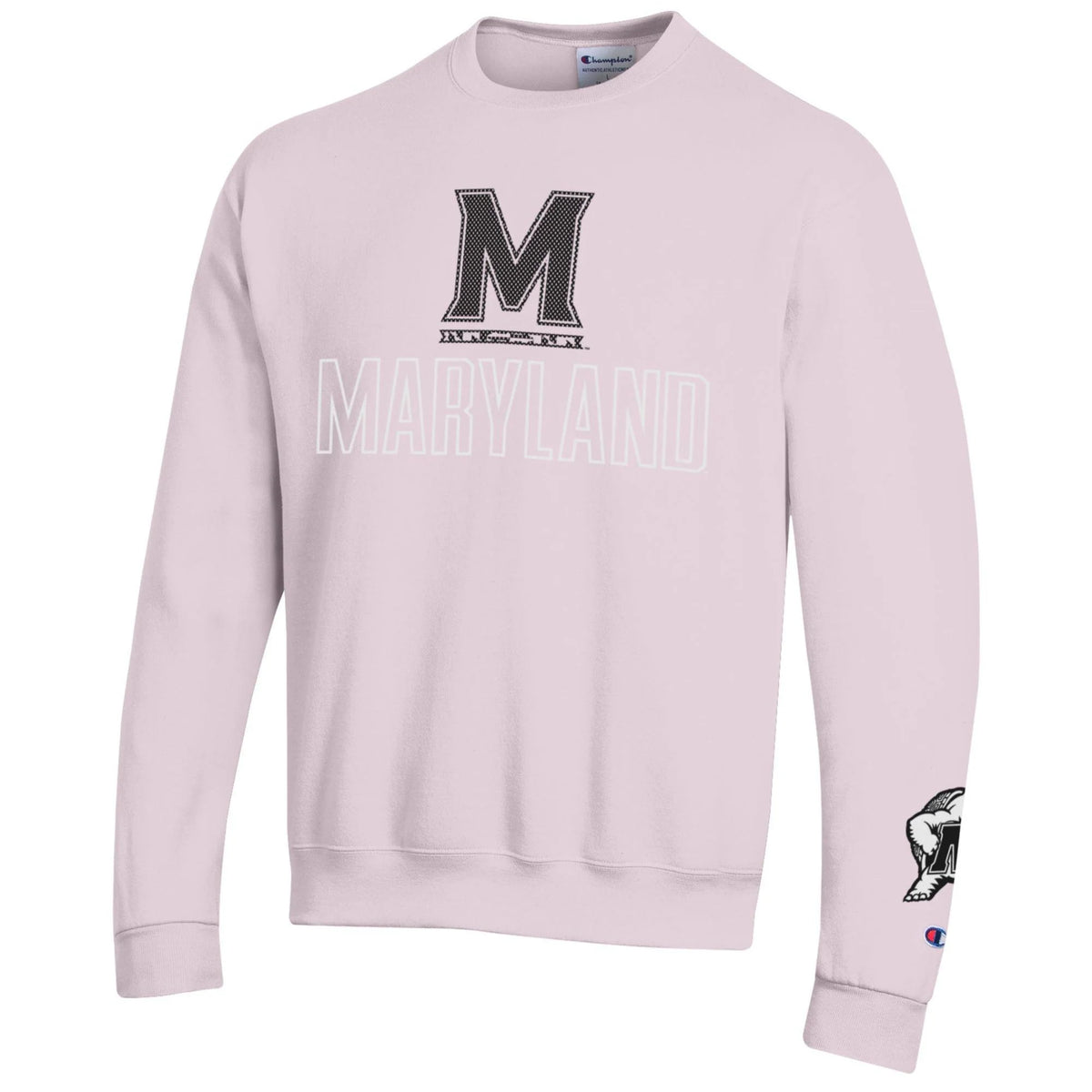 Champion University of Maryland Crewneck (Pink)