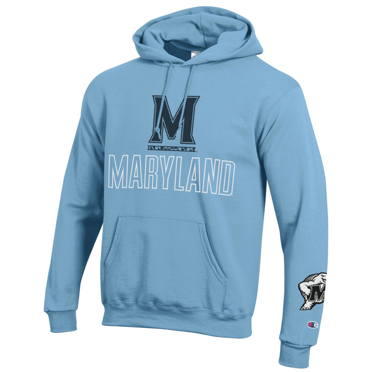 Champion University of Maryland Hoodie (Sky Blue) – Maryland Gifts