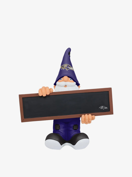 FOCO NFL Ravens Chalkboard Gnome