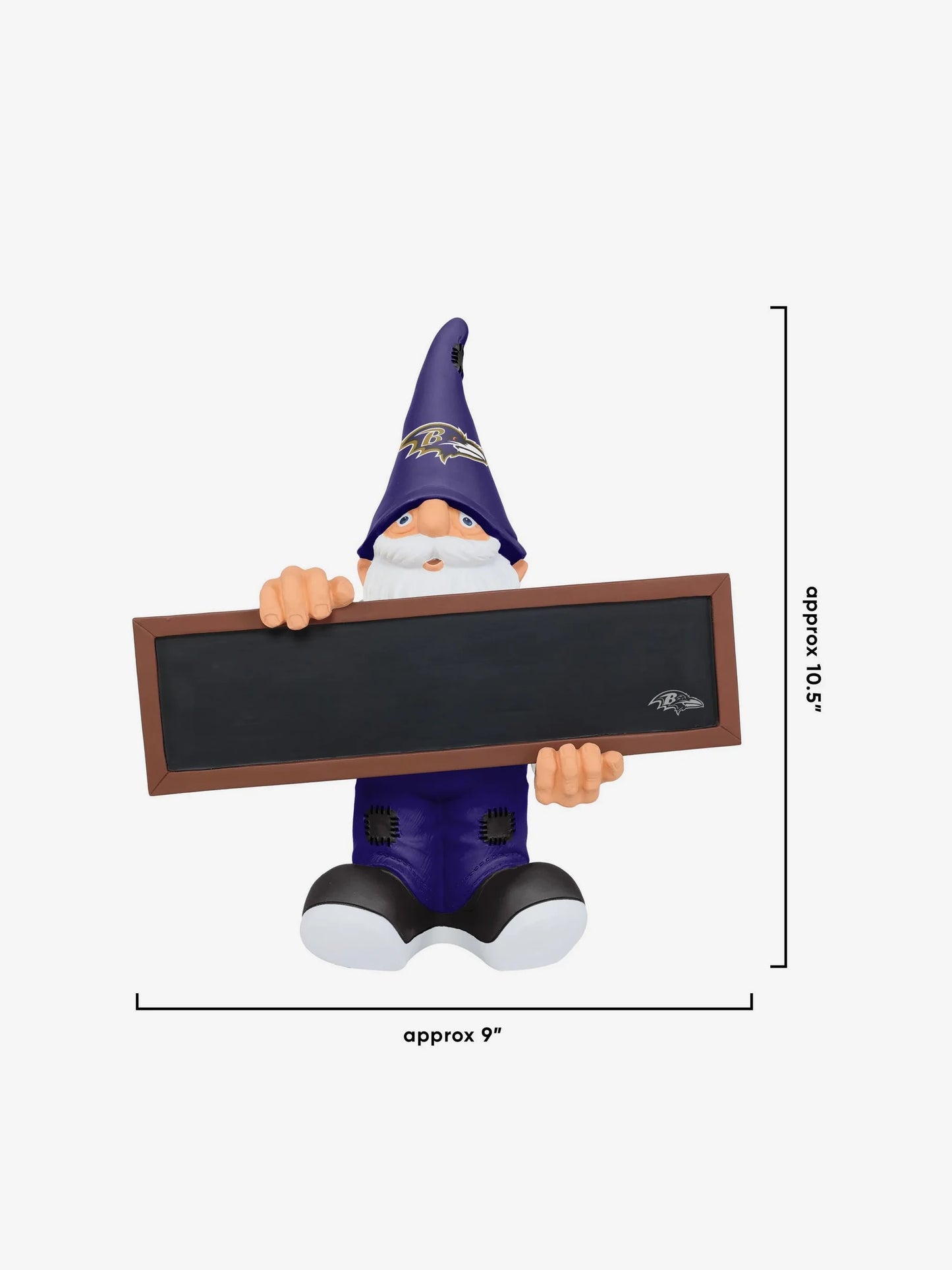 FOCO NFL Ravens Chalkboard Gnome