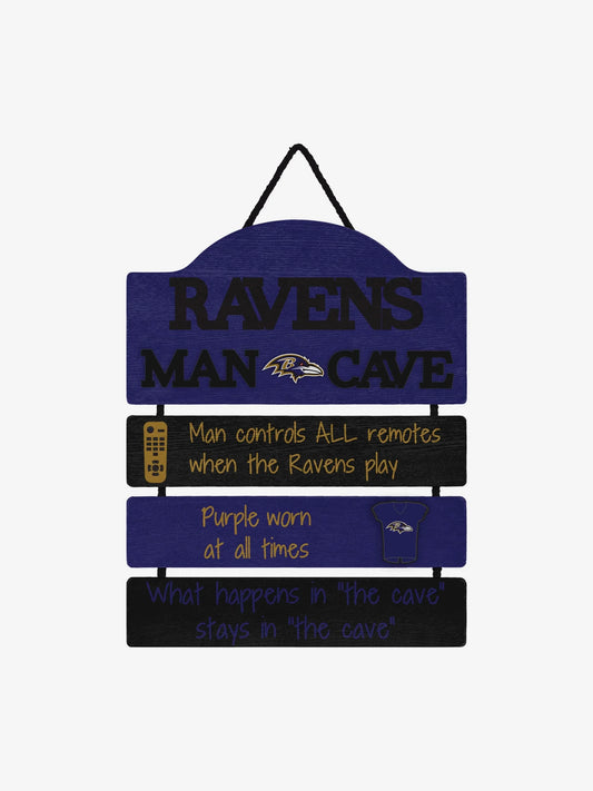 FOCO NFL Ravens Man Cave Sign