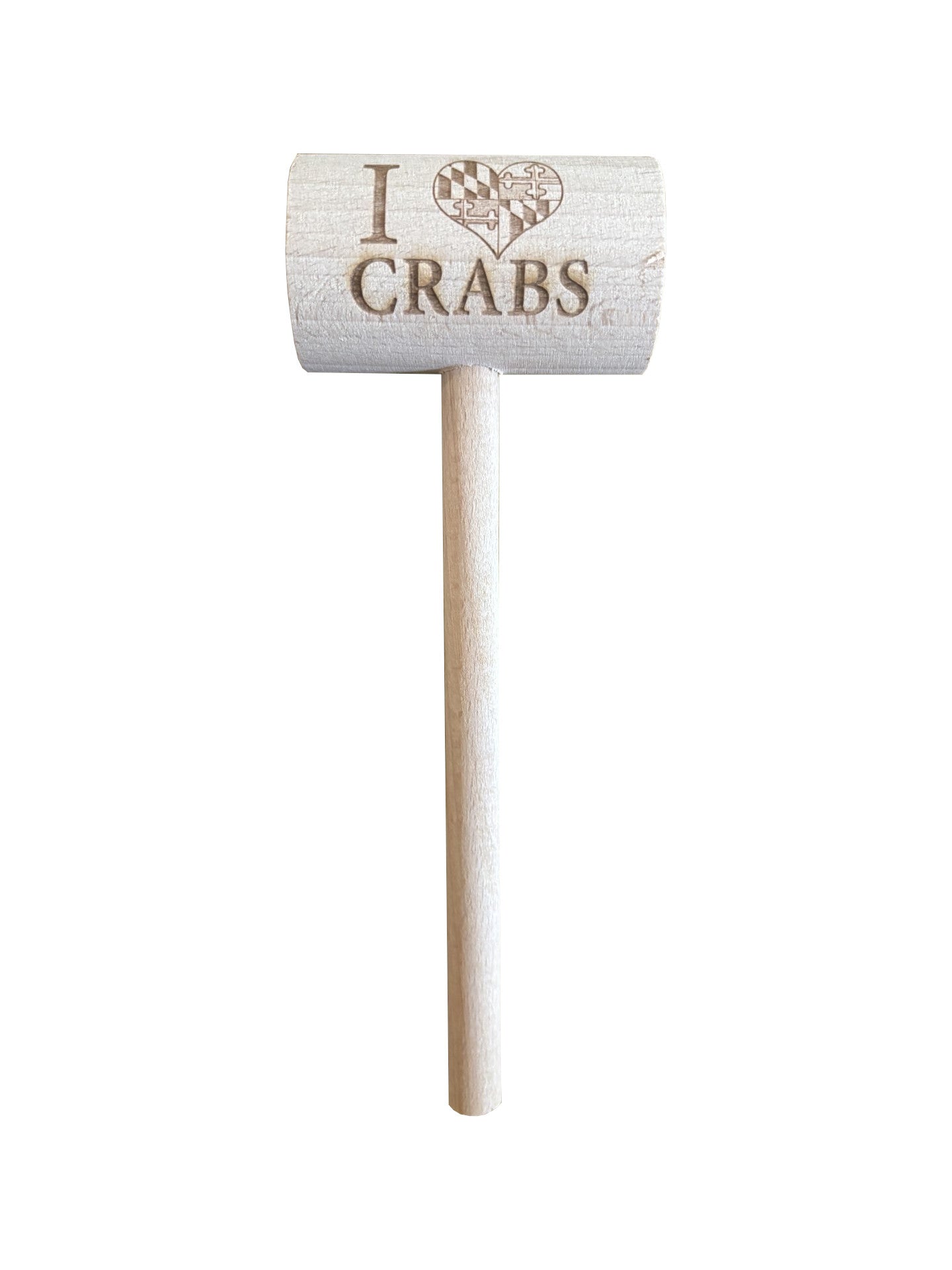 'I Love Crabs' Crab Mallet