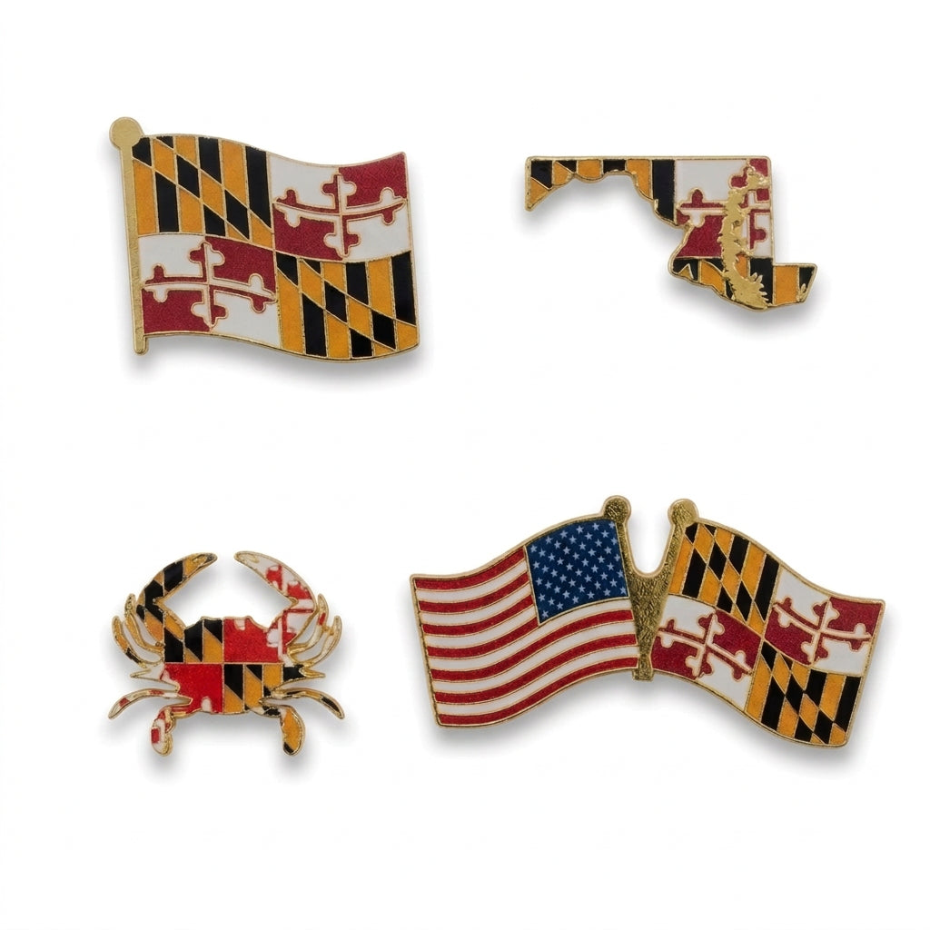 Maryland Lapel Pin Set (Variety Pack)