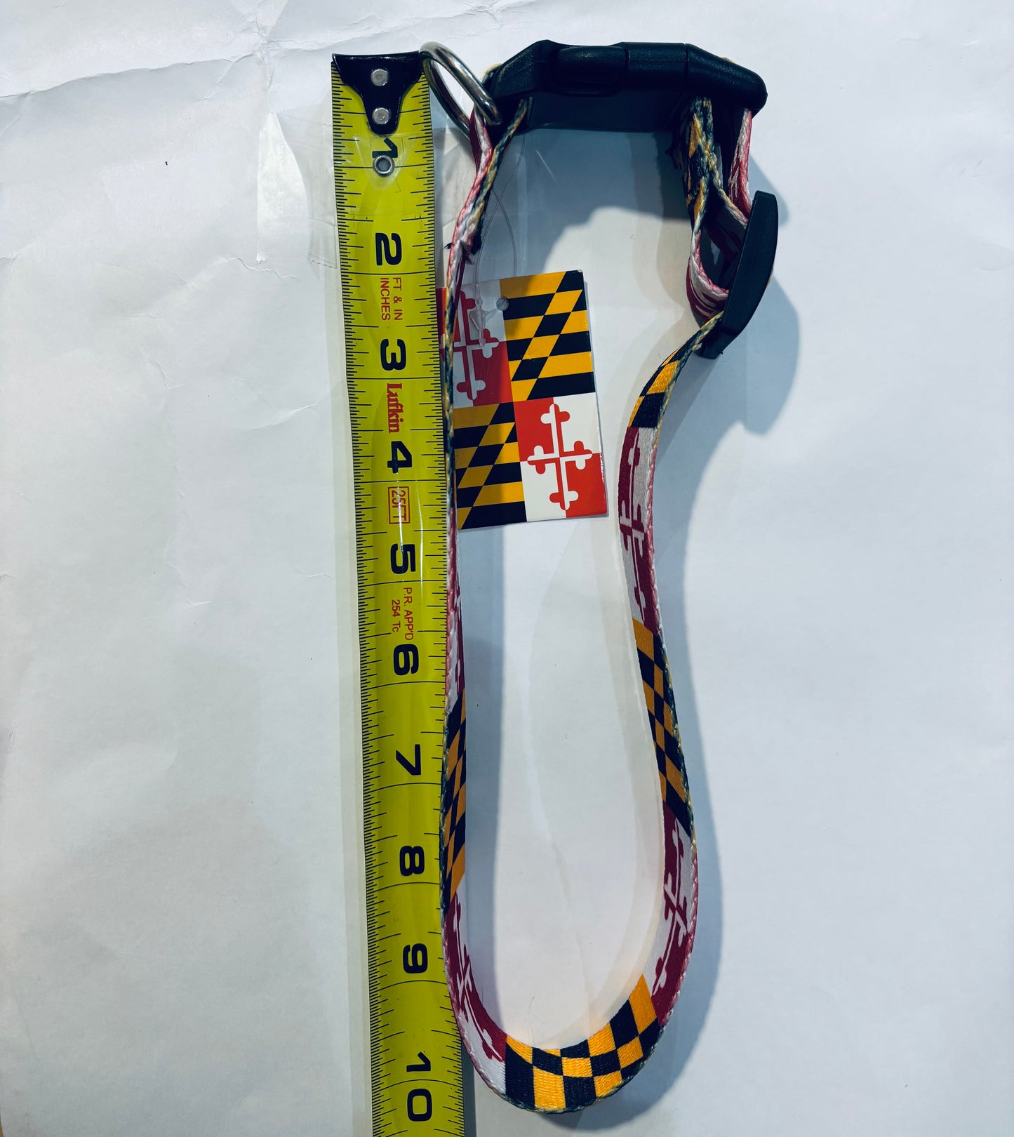 Maryland Flag Dog Collar