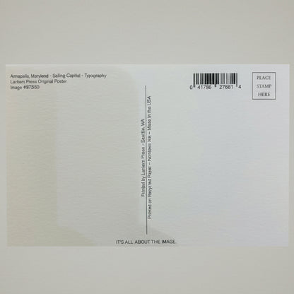 Maryland Bucket List Postcard